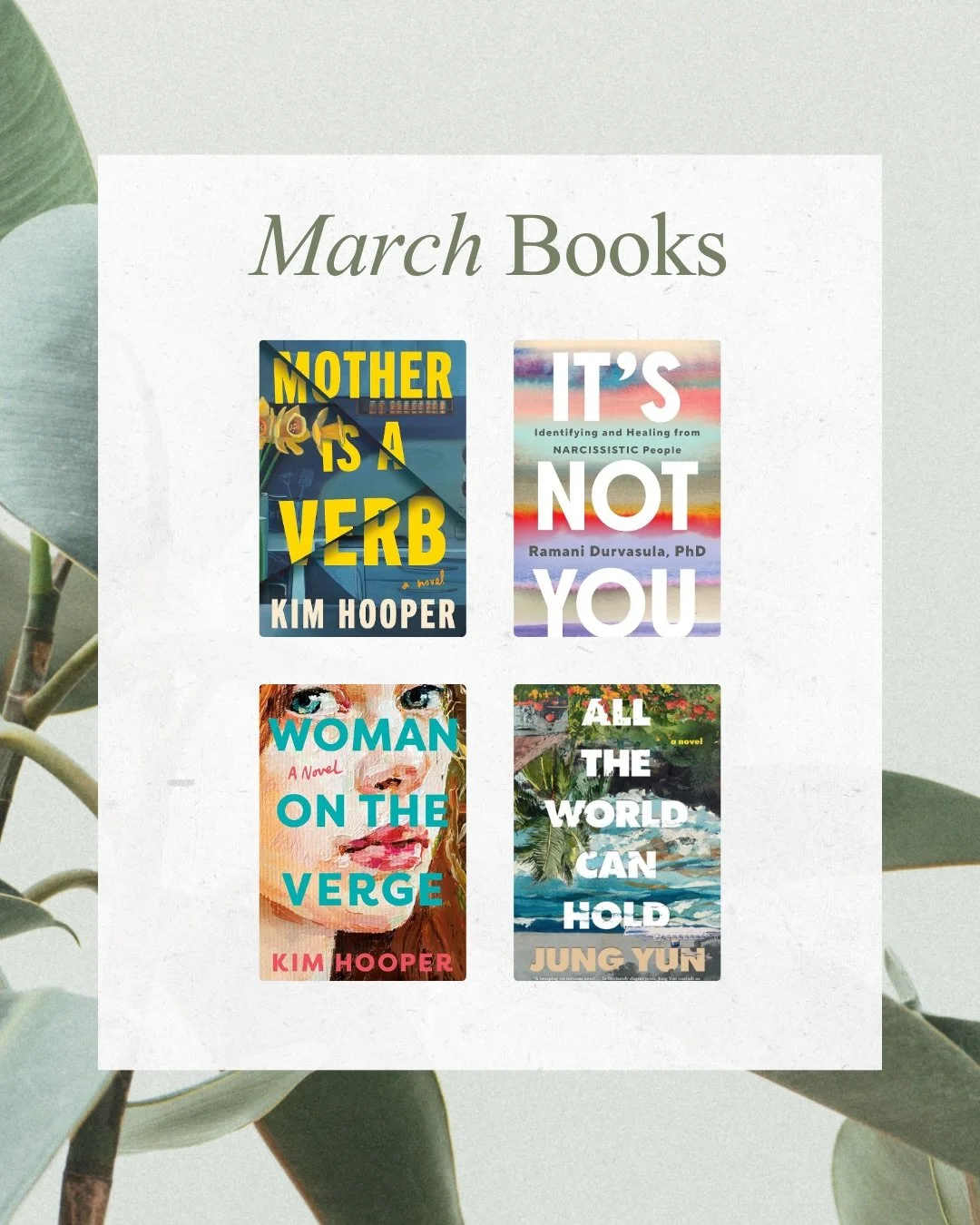 .✦ ݁˖ MARCH 2026 | BOOKS 19-22 ˖ ݁ ✦ .

#mfbooklist2026 #readthis #bookstagram