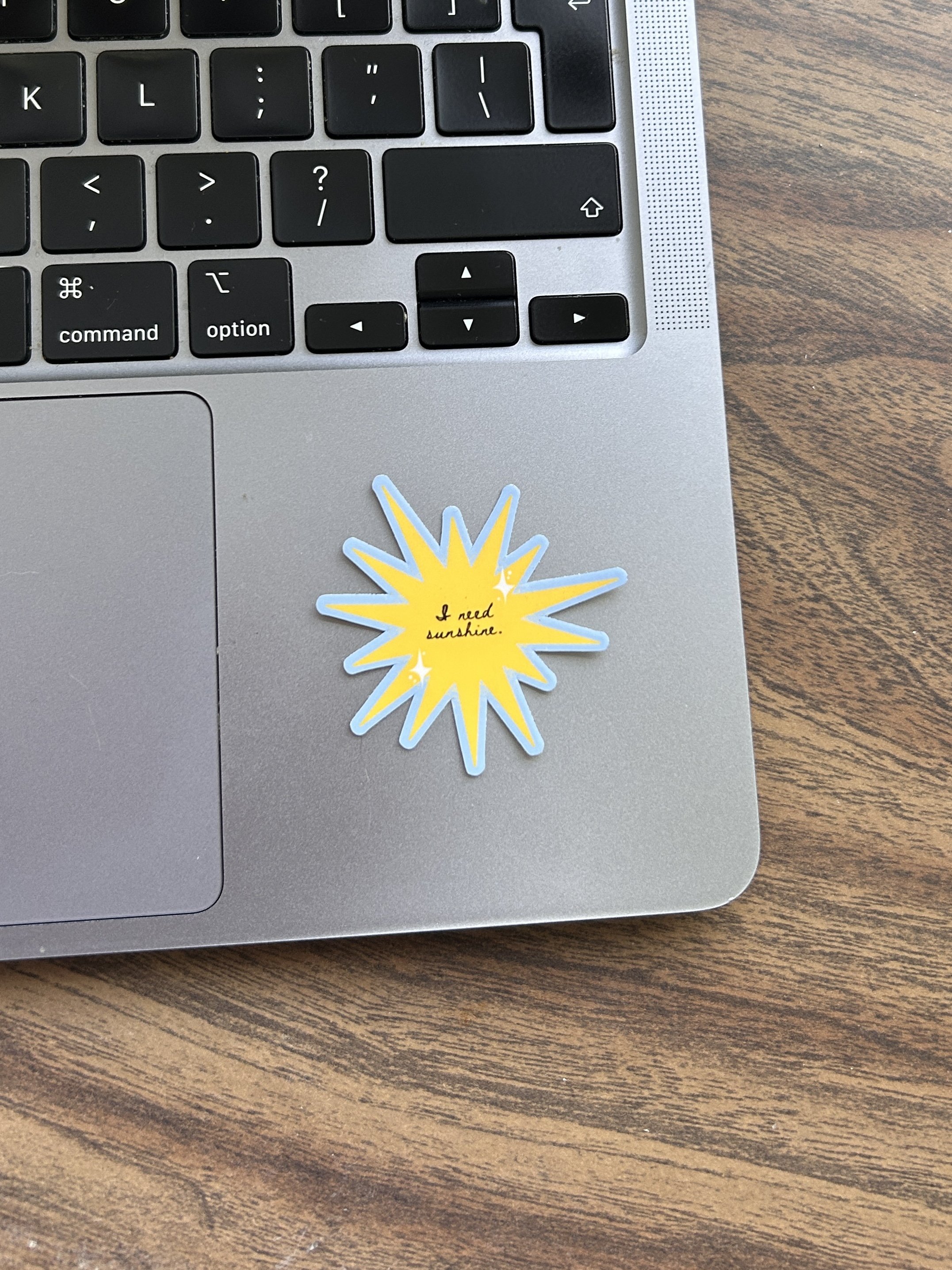 I Need Sunshine Sticker | 2"x2" Vinyl Sticker
