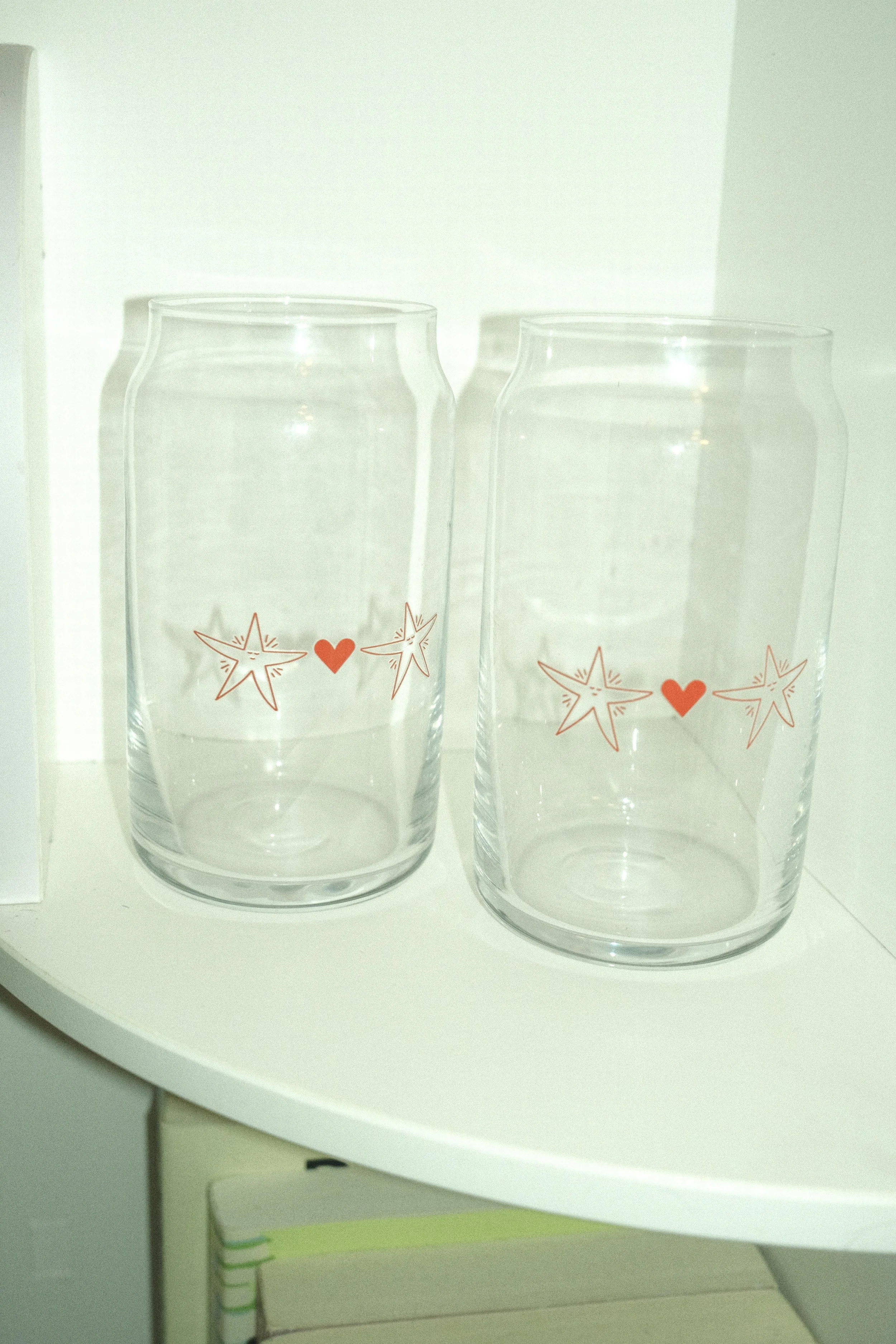 Smiling Star Glasses Set