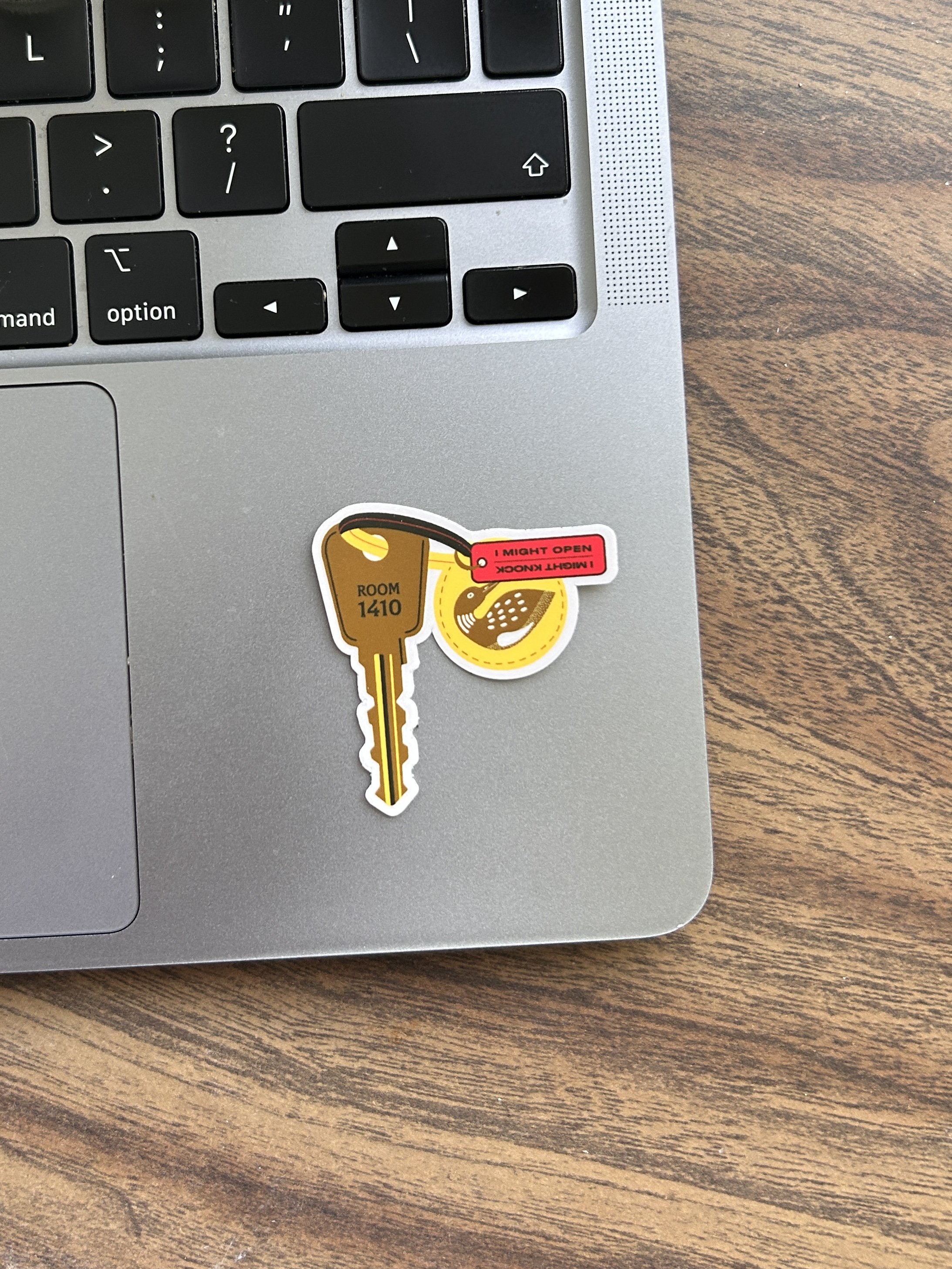 1410 Key Sticker | 2"x2" Vinyl Sticker