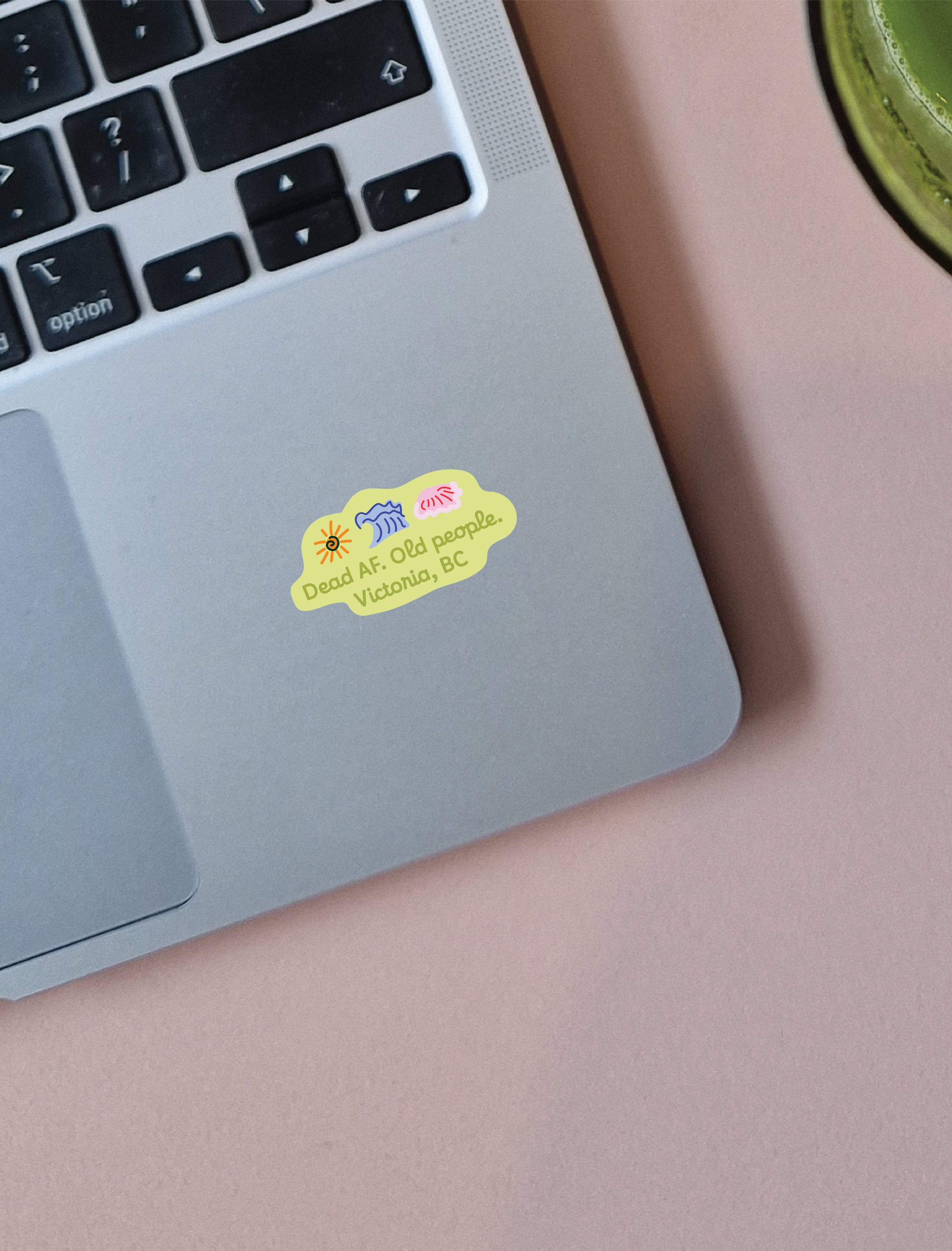 Victoria Dead AF Sticker | 2"x3" Vinyl Sticker