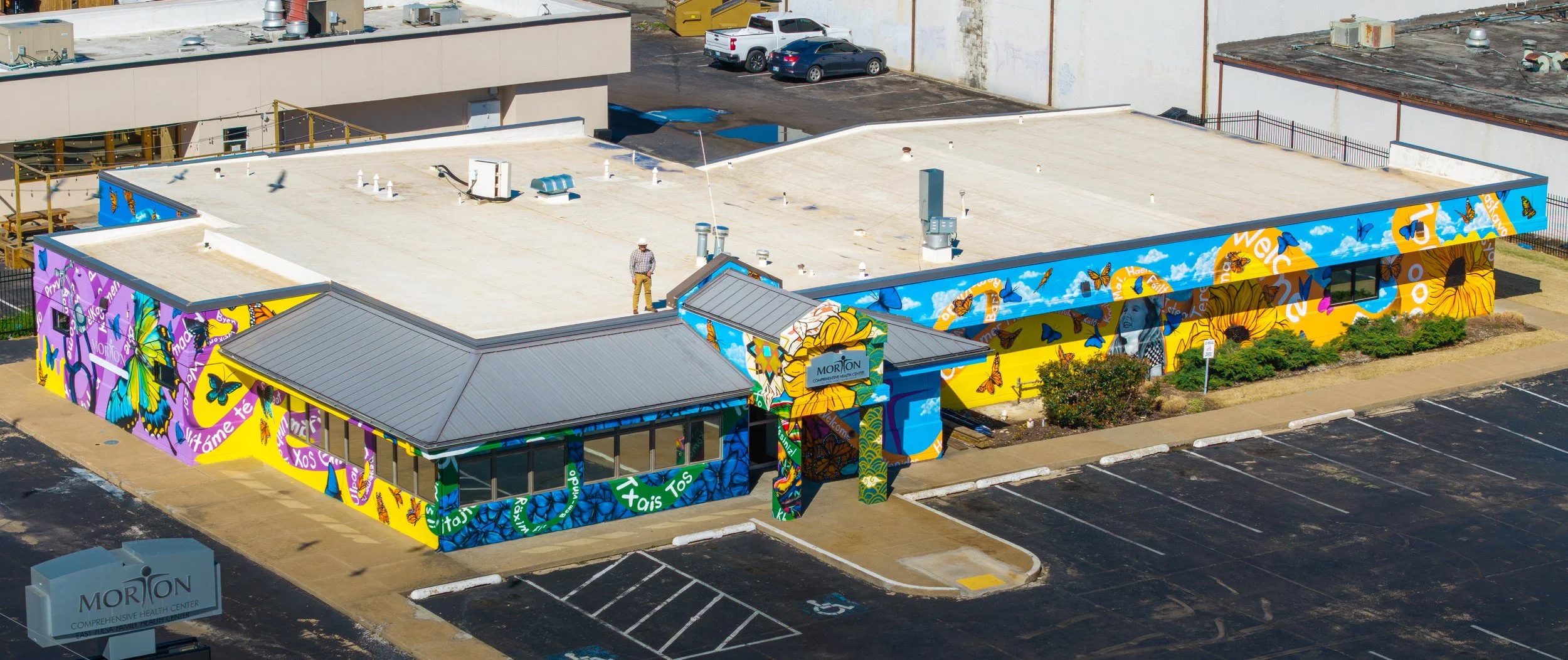 Morton Clinic | Welcome Mural