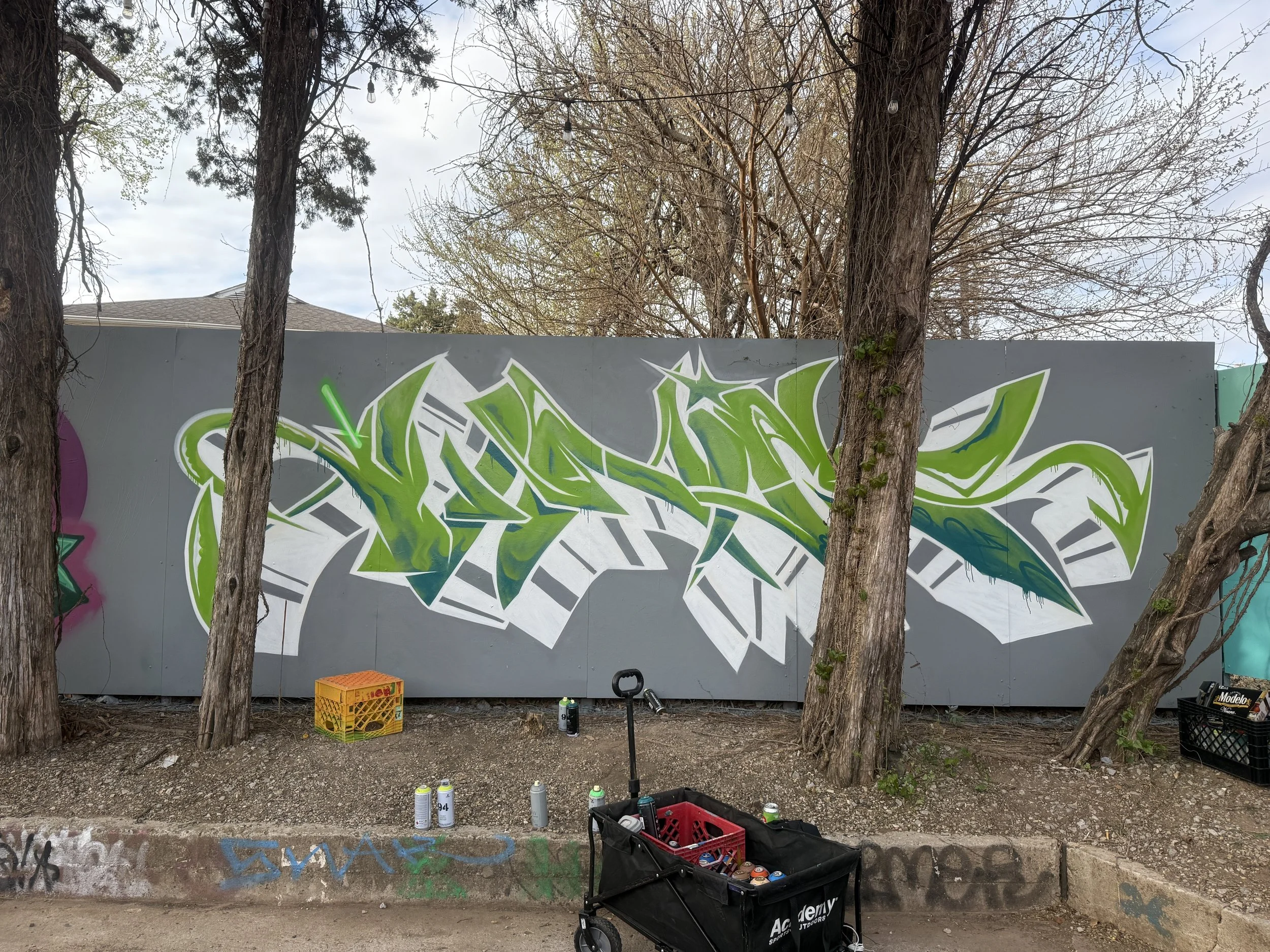 Milk Crate Jam | Plaza Walls