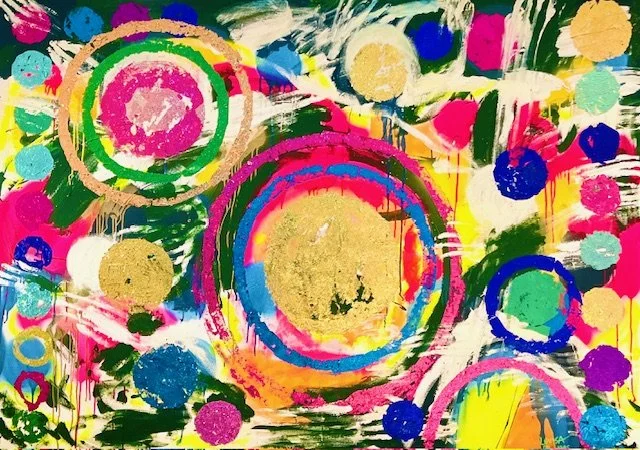 Creative Power, Circles & the Feminine: Painting from Alignment By Louisa de Haas