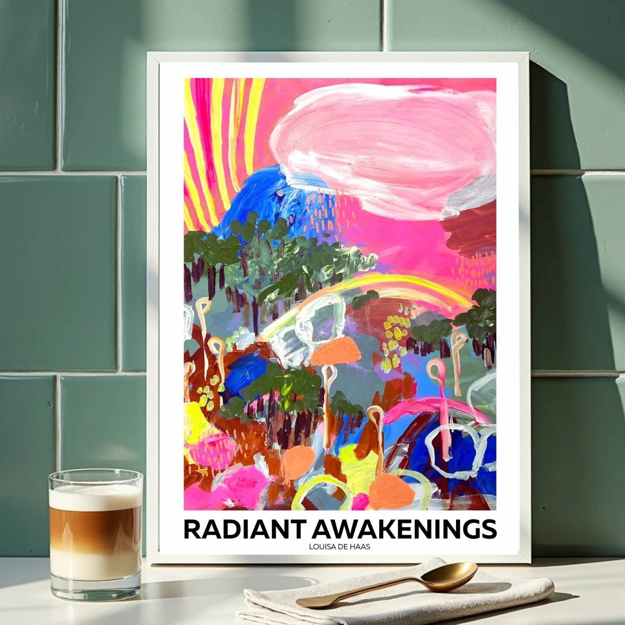 Vibrant Horizons- Radiant Awakenings. SET OF 2 (digital)