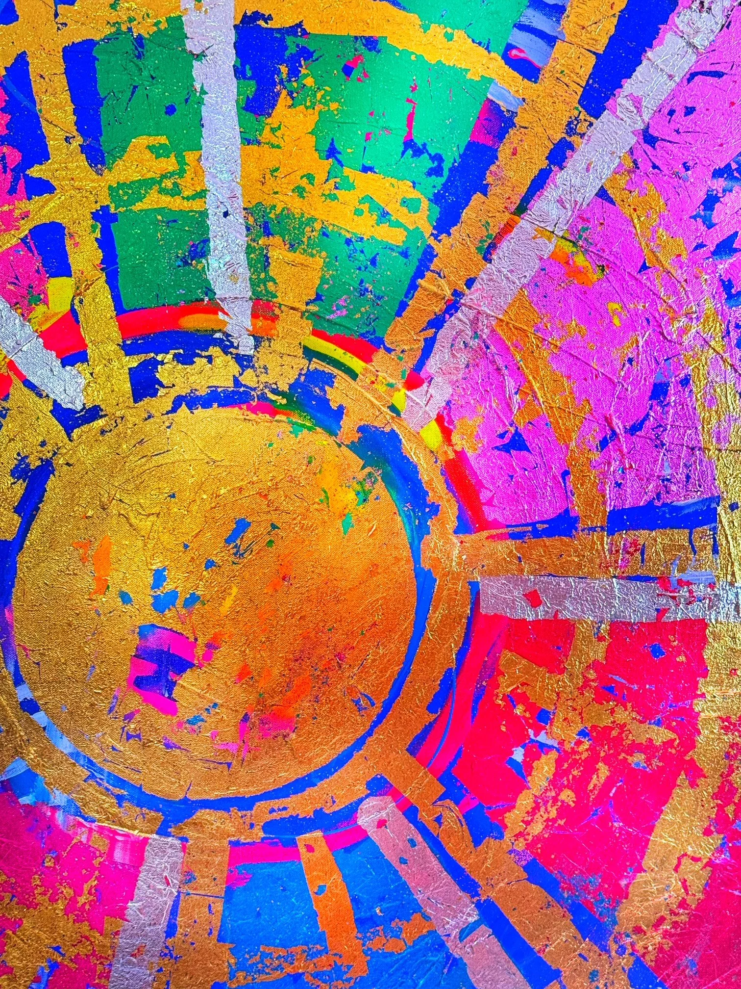 Painted under November's blue super moon.