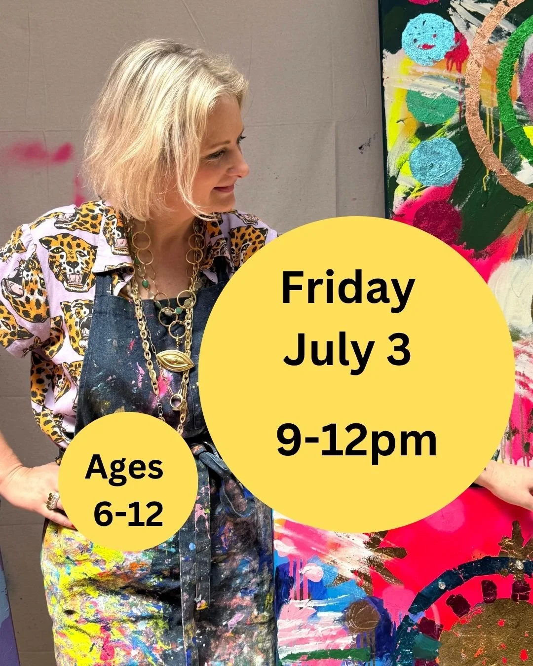 2. Make Art With Me : JULY 3: 6 yrs- 12yrs