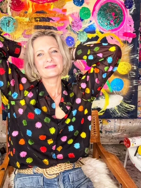 Colour on colour on colour.