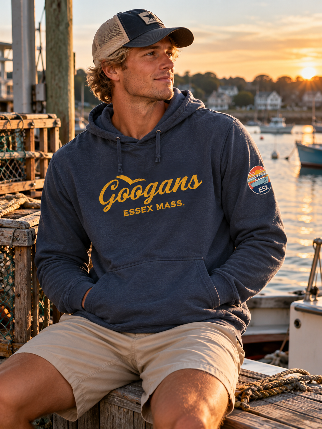 Googans Essex Hooded Long Sleeve