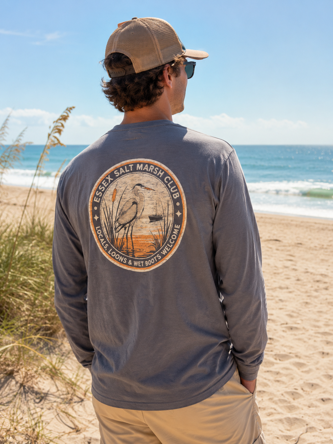 Salt Marsh Club Long Sleeve Tee
