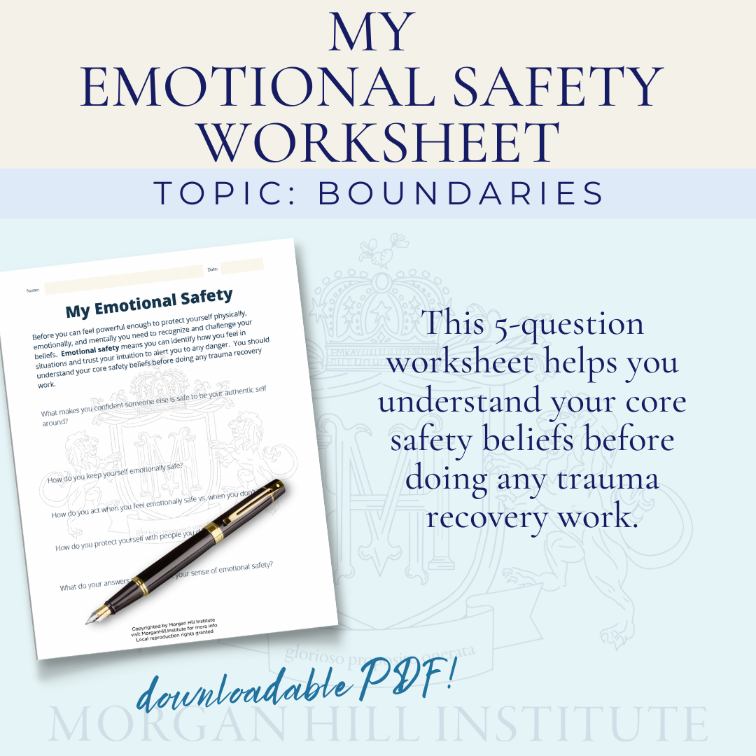 Veterans PTSD and Mental Health Worksheet Bundle — Morgan Hill Institute
