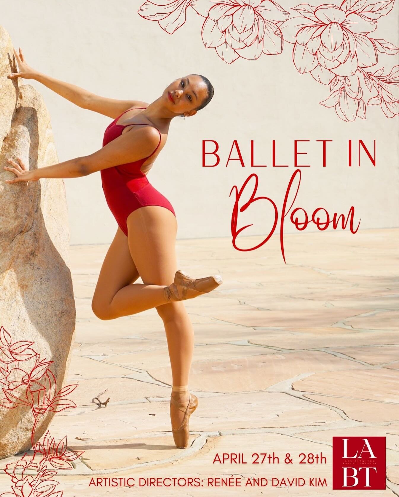 Posted @withregram &bull; @losalamitosballet || LABT Presents Ballet In Bloom 🌹 April 27-28 ||

Los Alamitos Ballet Theatre is excited to announce it&rsquo;s upcoming event, Ballet in Bloom 🌹Set to be an incredible weekend in April that celebrates 