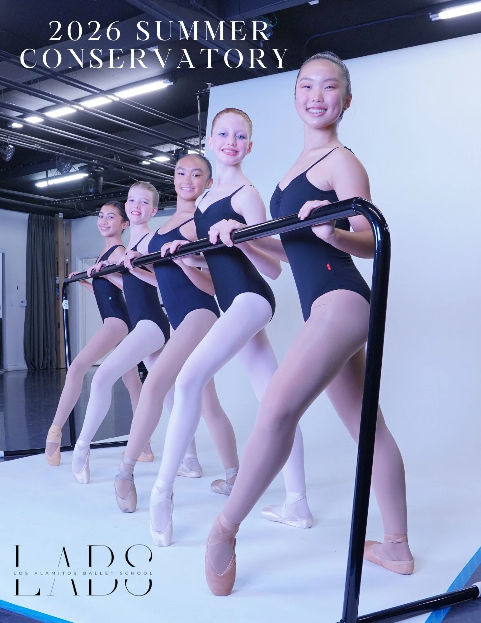 Serious summer training for serious ballet students. 🩰✨
Enrollment is now open for the 2026 Los Alamitos Ballet School Summer Conservatory, a high-caliber training experience for intermediate and advanced dancers ages 11+.
Dancers may choose a 1, 2,