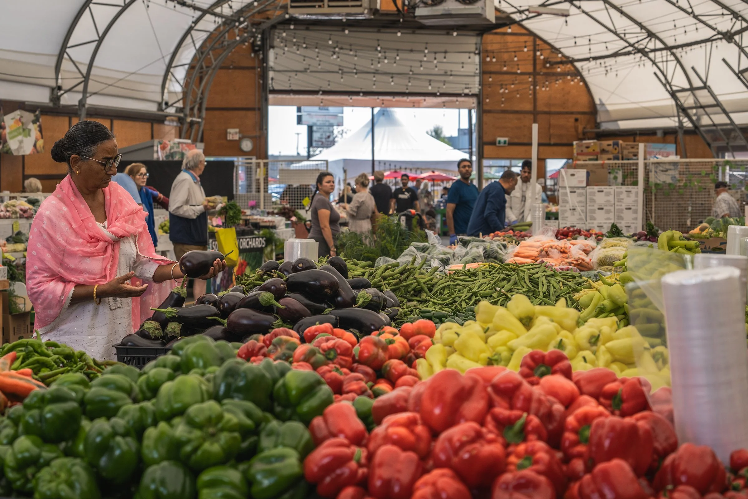 BC Farmers at Farmers Market