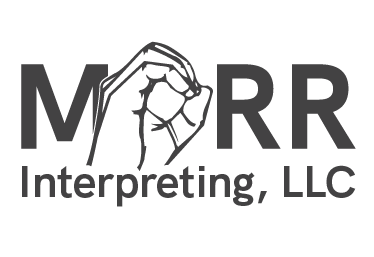 MORR Interpreting Logo - Grey