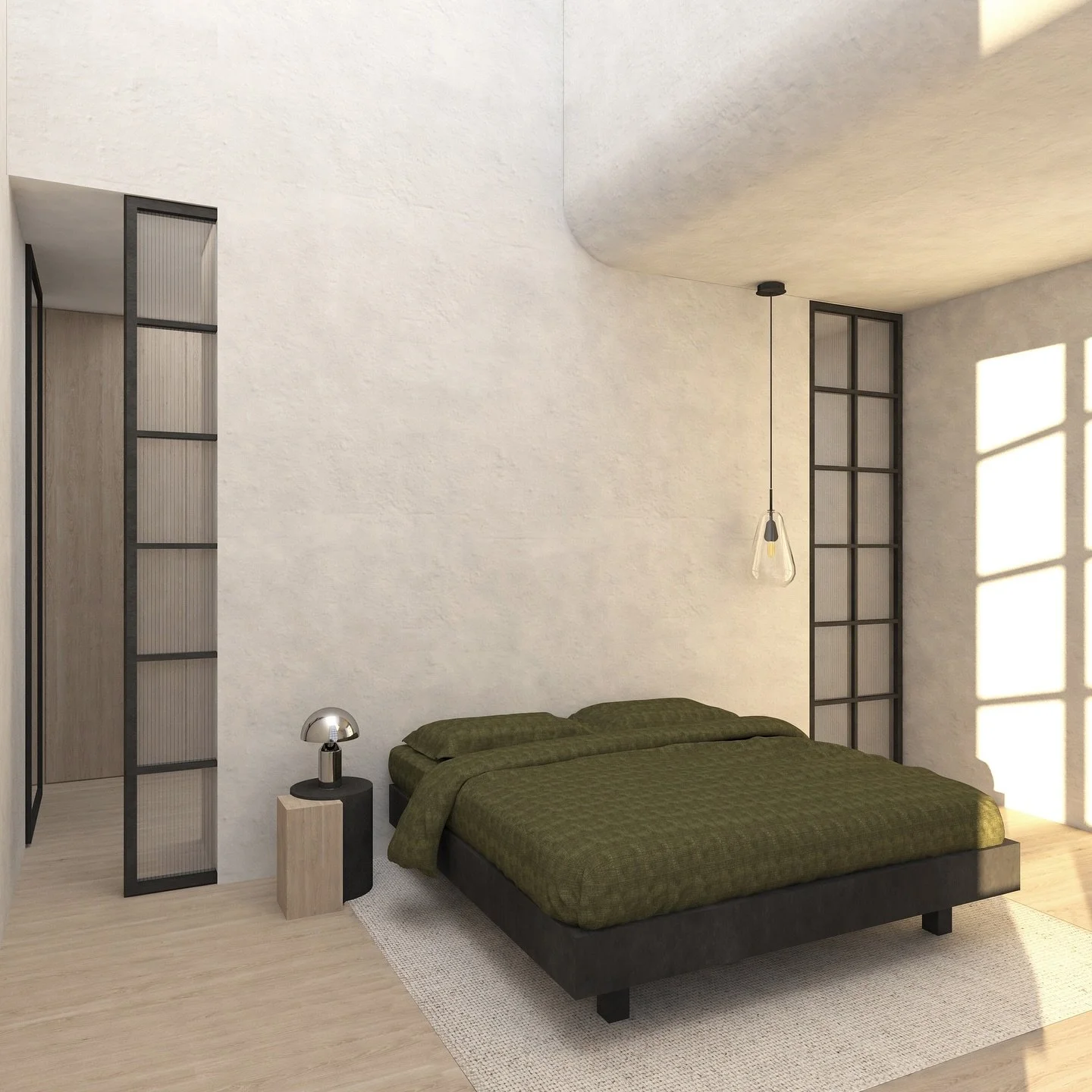 Cosy Bedroom Vibes Only 🛏️✨

Your bedroom should feel like a deep exhale, a place to retreat to. 

Here are some ways you can make a space feel cosy. 

- Layer, Layer, Layer: Soft linens, chunky knits, velvet, boucle, mix your materials for that vis