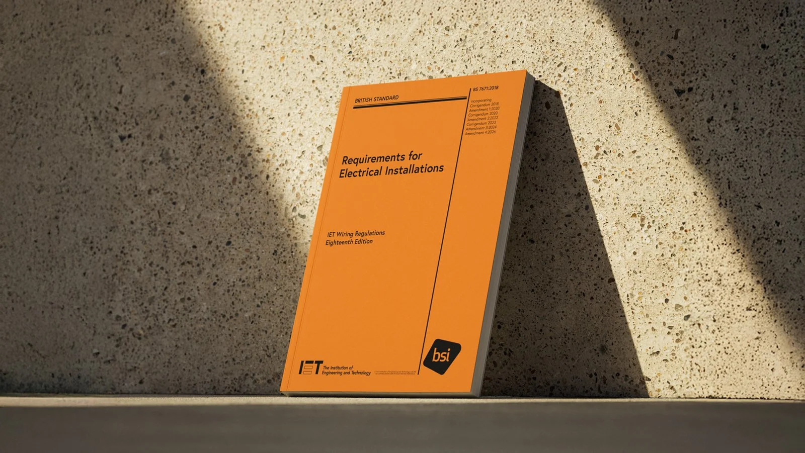 BS 7671 Update Confirmed: Amendment 4 (The Orange Book) Available from April 2026