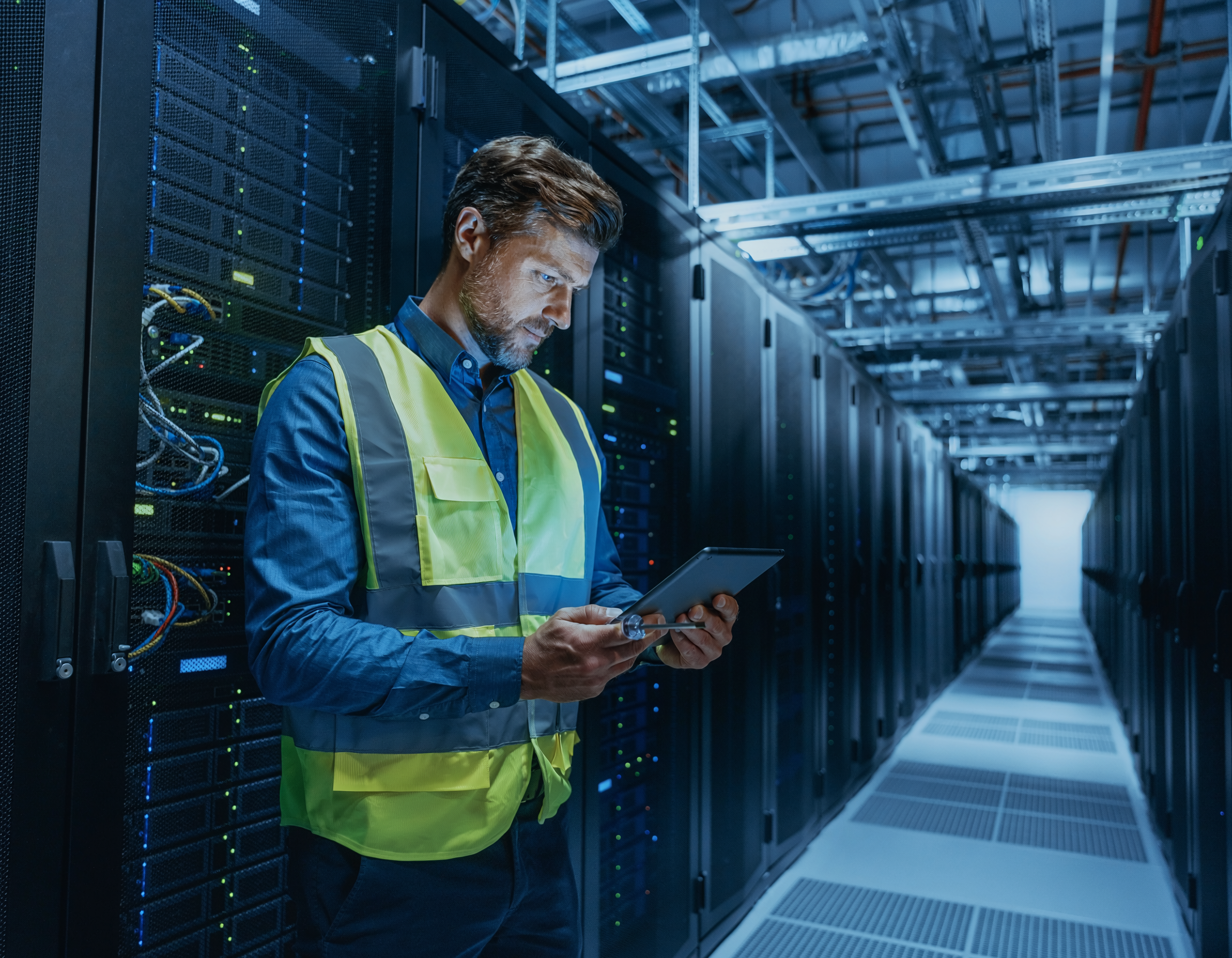 Electrician In Data Centre