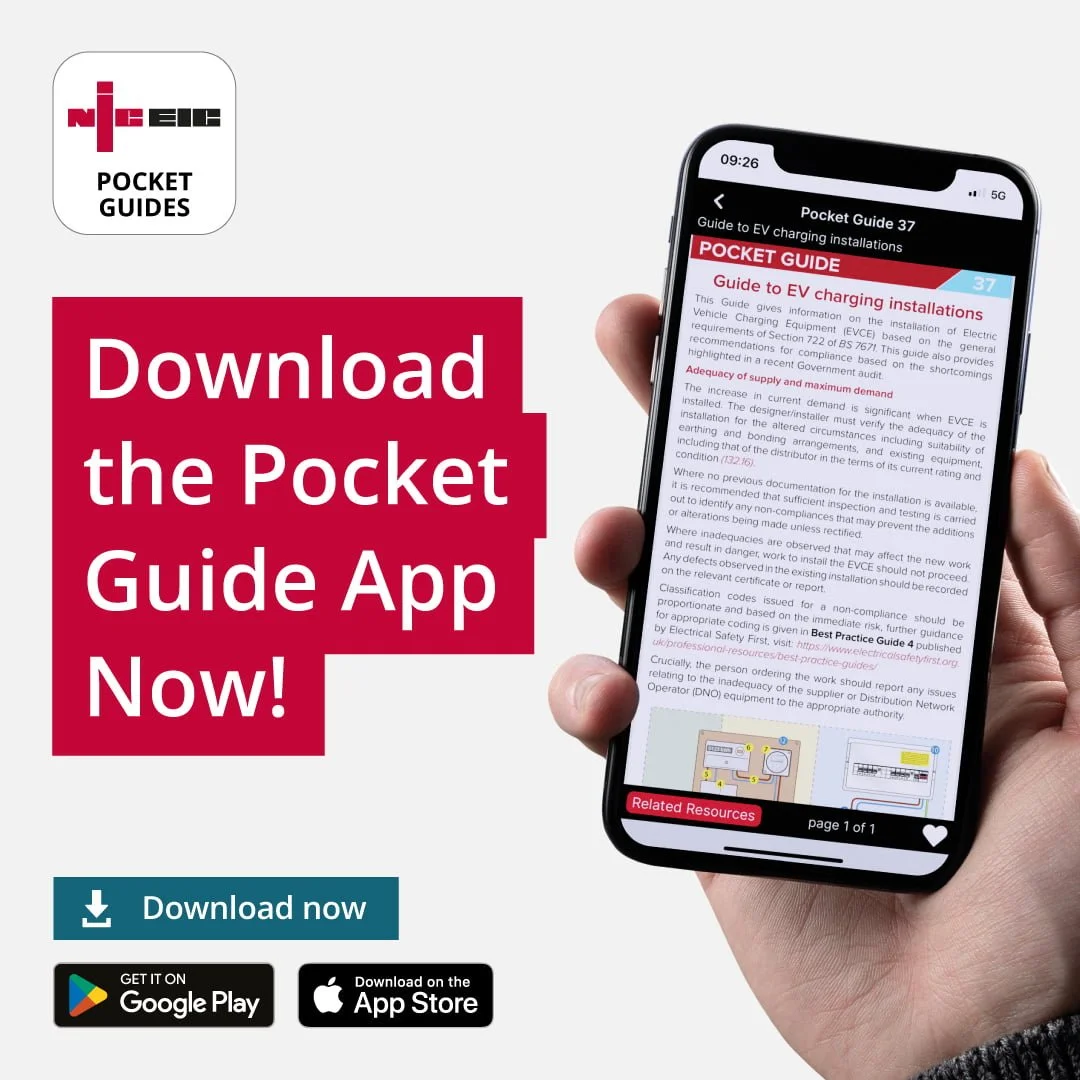 NICEIC's Pocket Guide App: Now Smarter Than Ever! — Optima Electrical ...
