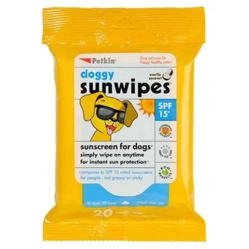 Doggy sunwipes