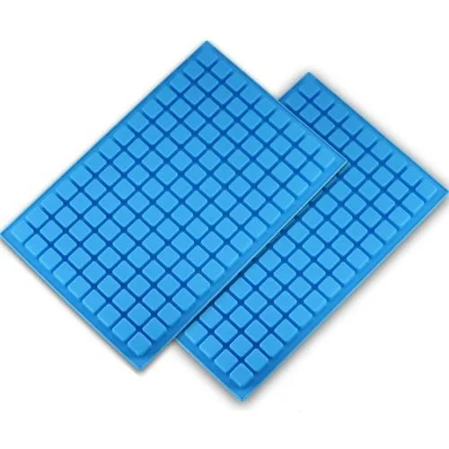 Mini square silicone moulds