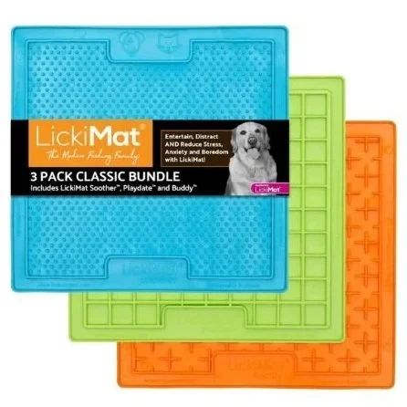 3pk LickiMats