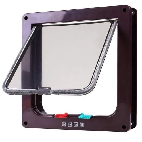 4 way security lock flap door.
