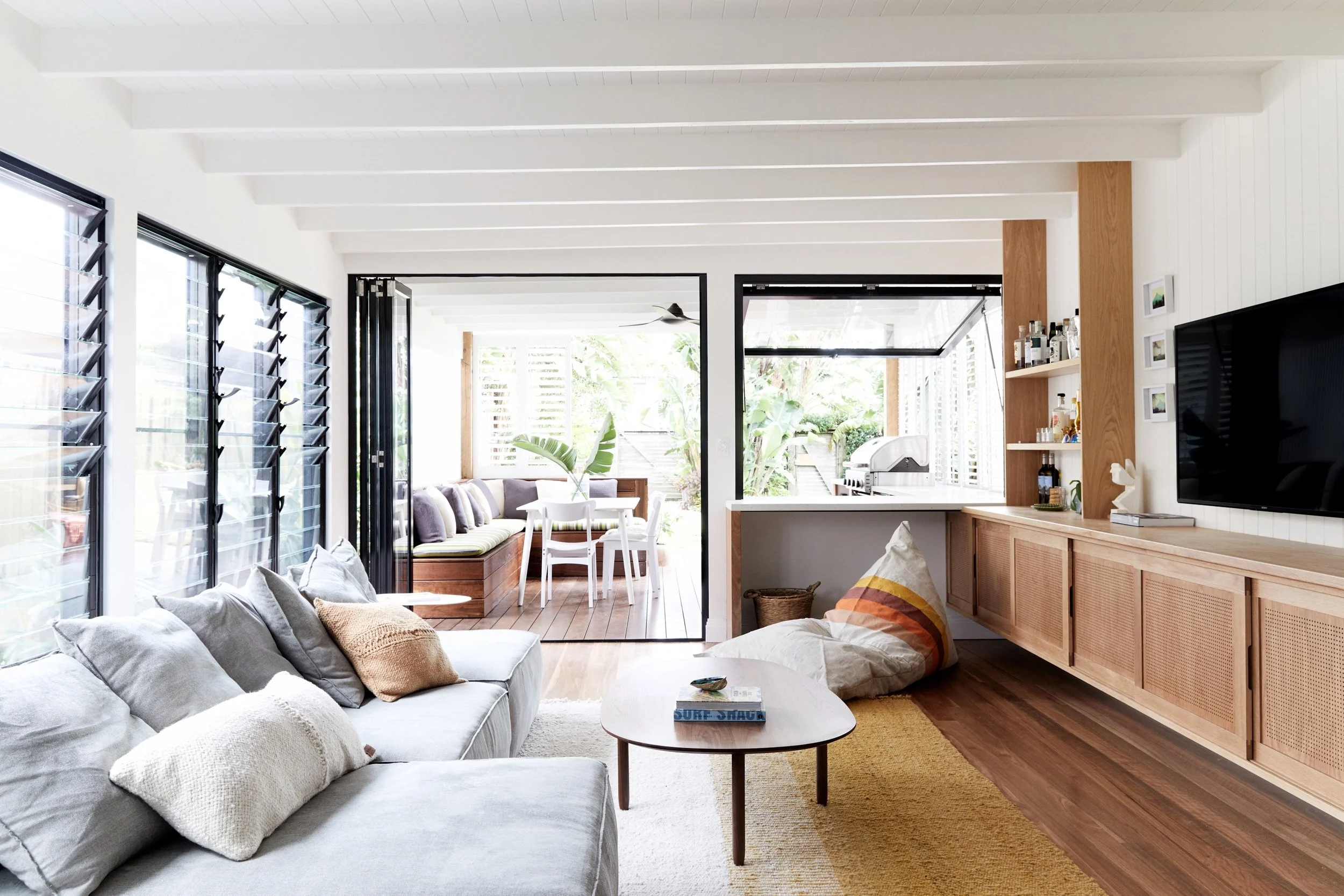 Bruns Surf Shack Living Room