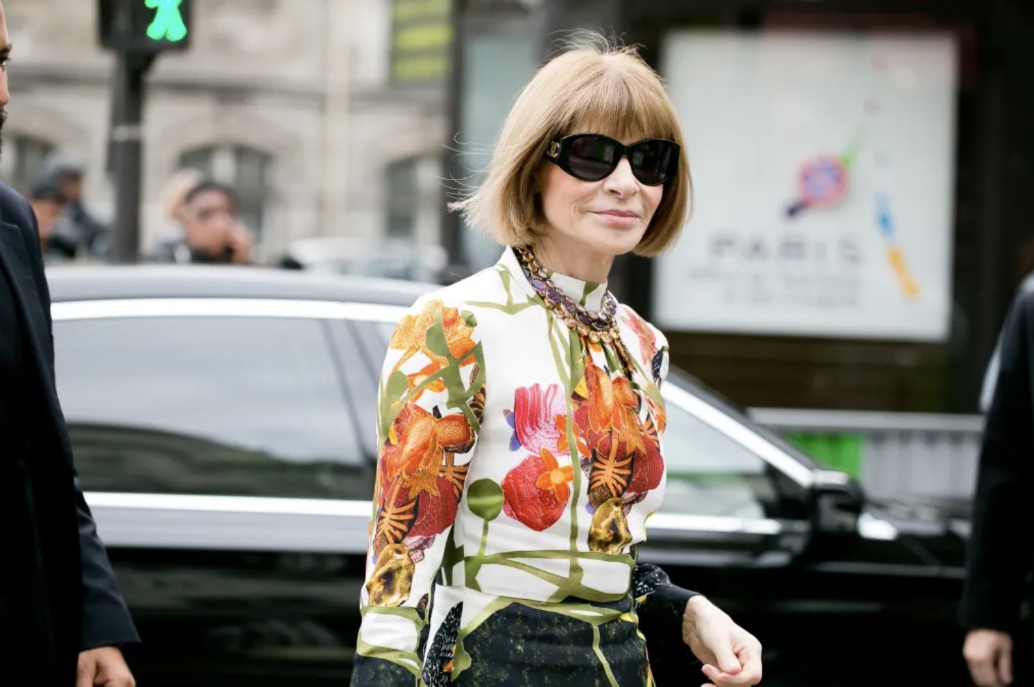 Even the Queen can't make Anna Wintour part with her sunglasses | Mashable
