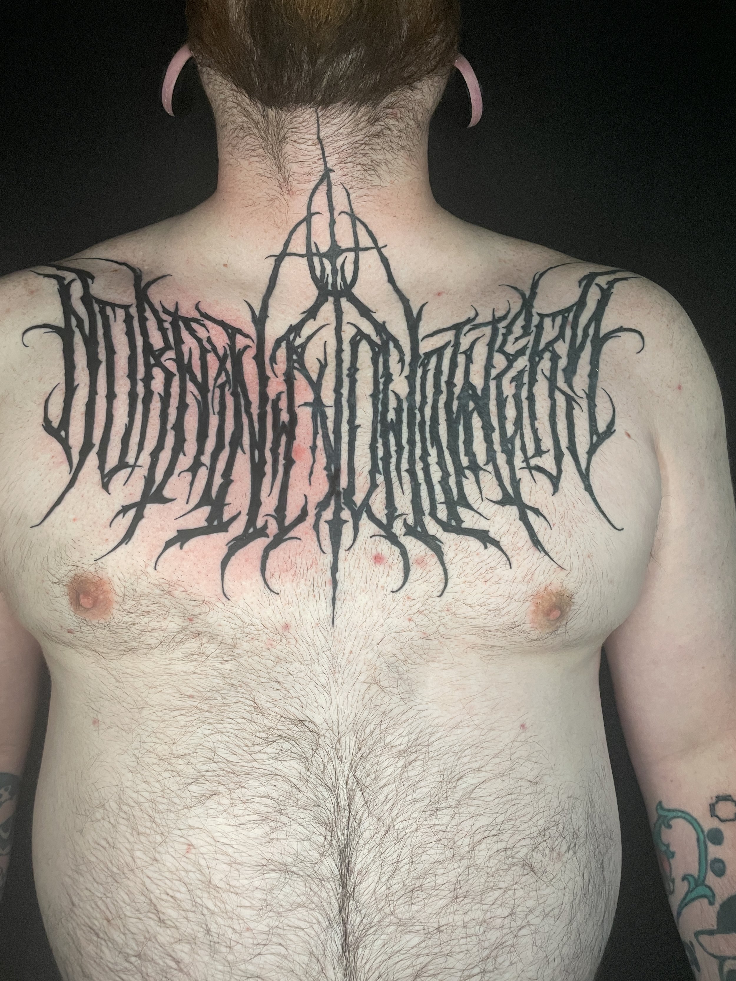 Columbus Ohio Gothic Lettering Cyber Sigilism Black and Gray Realism Tattoo Artist Joseph Langley Image 58.JPG