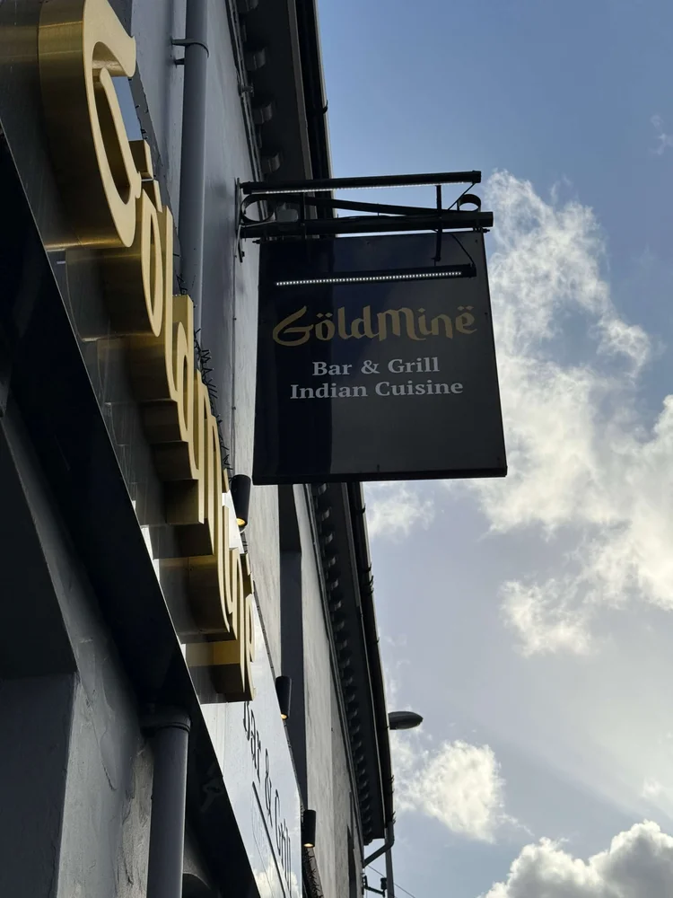 Goldmine dining area and bar detail