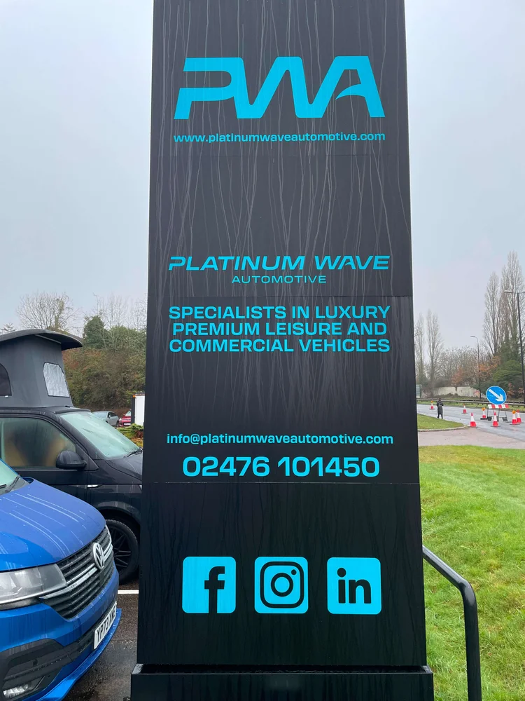 Platinum Wave Automotive showroom design result