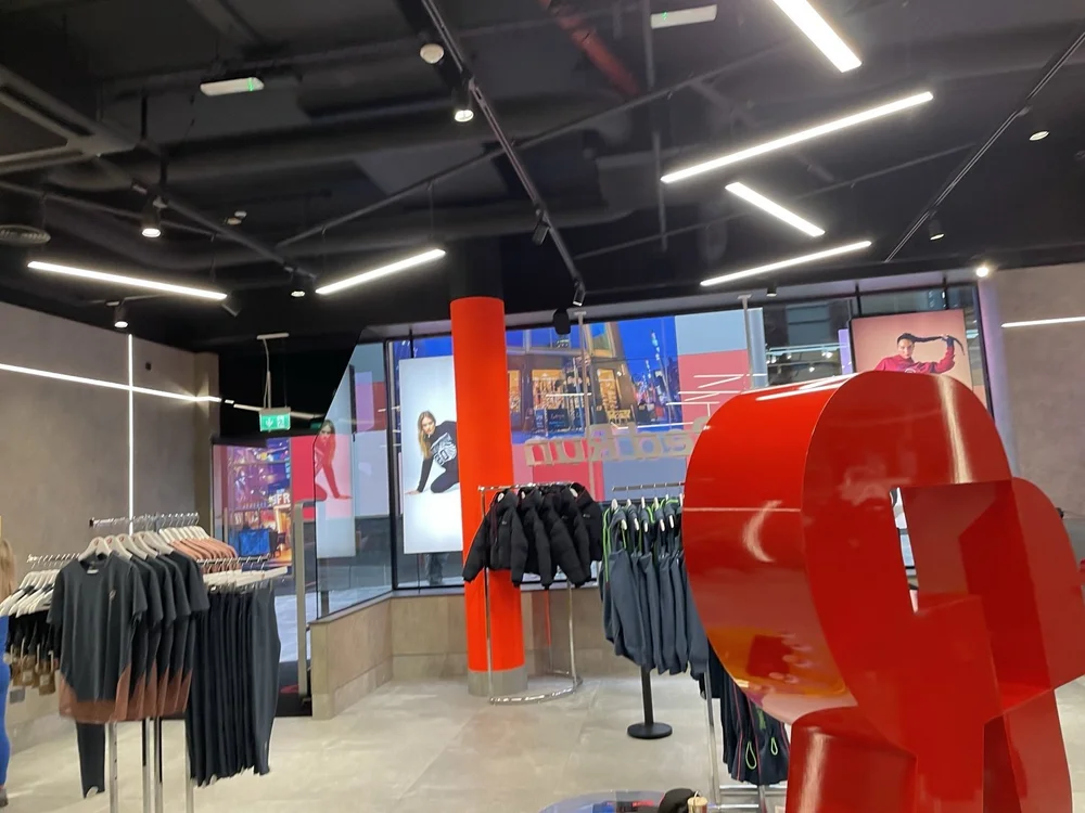 Red Run flagship store Liverpool One by Design Metric