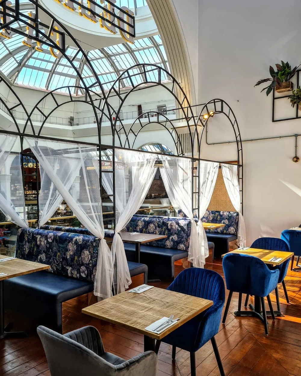 Delhi House Café interior design concept