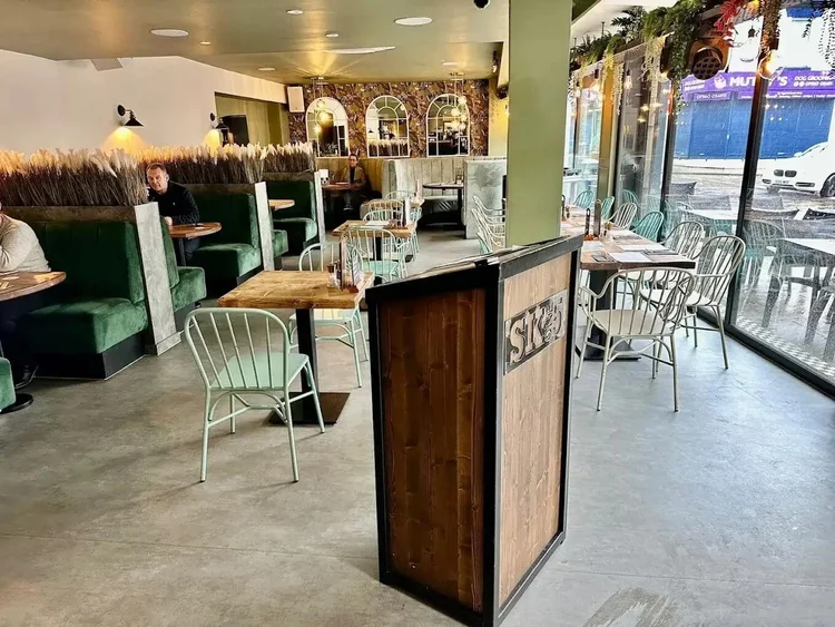 SK15 interior seating area