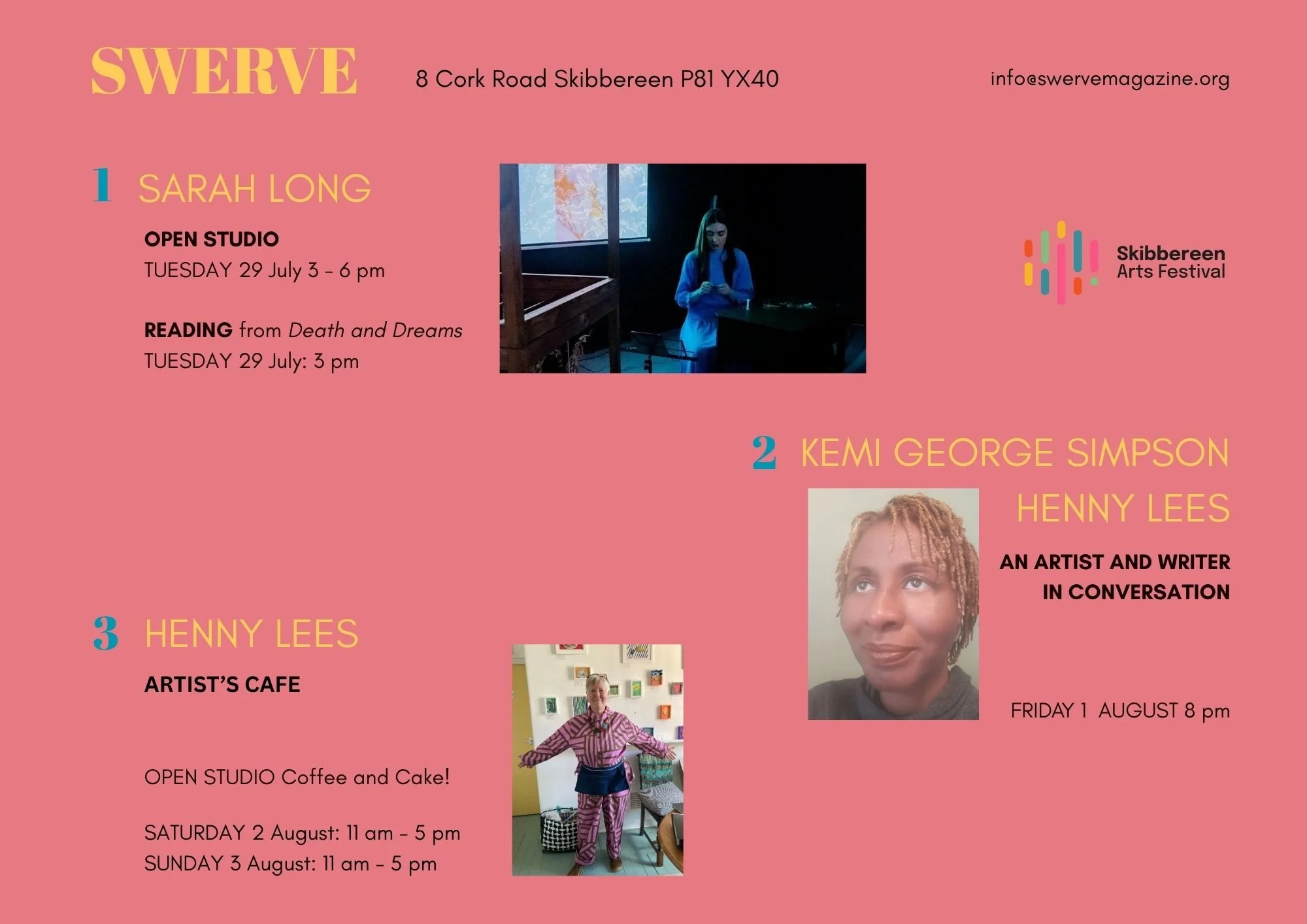 SWERVE at the SKIBBEREEN ARTS FESTIVAL