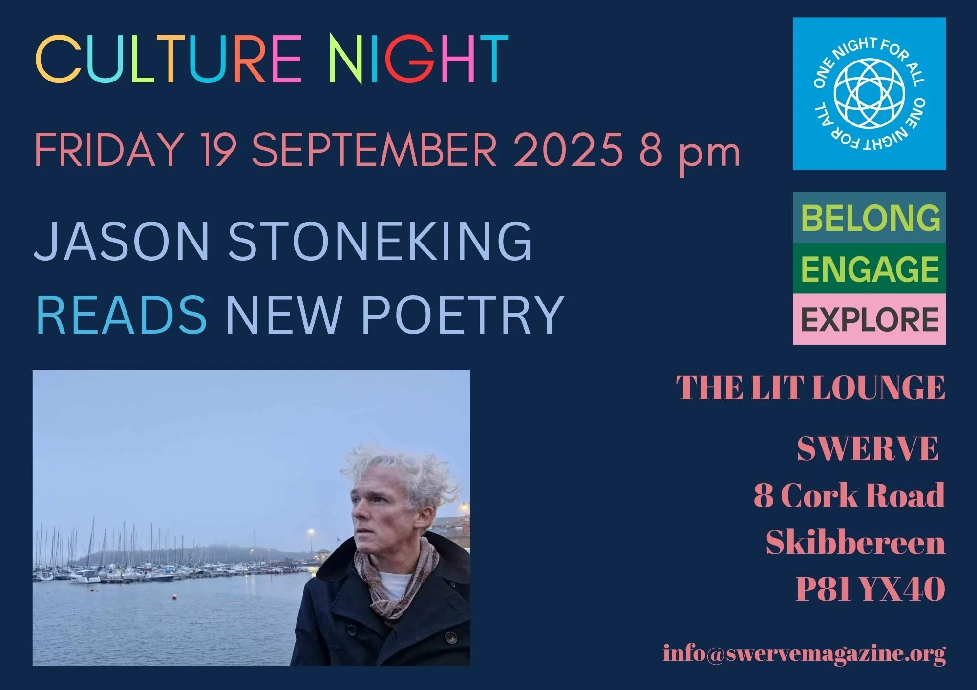 JASON STONEKING: CULTURE NIGHT POET