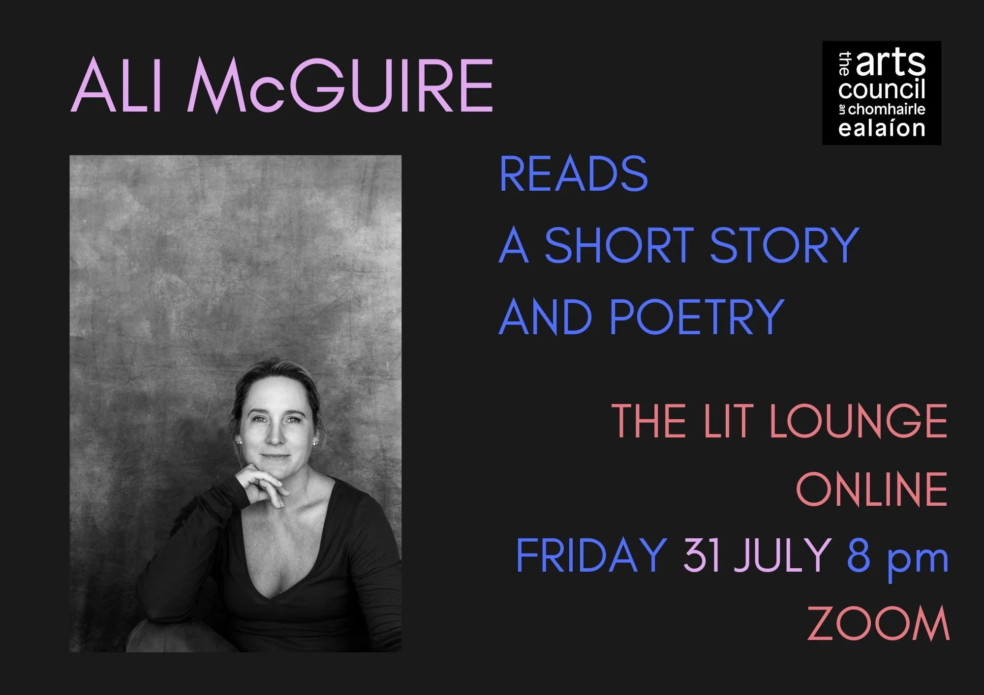 ALI McGUIRE THE LIT LOUNGE ONLINE