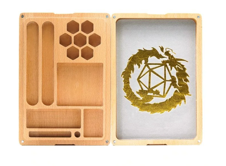 crits dragon locket dice tray and case | crit academy