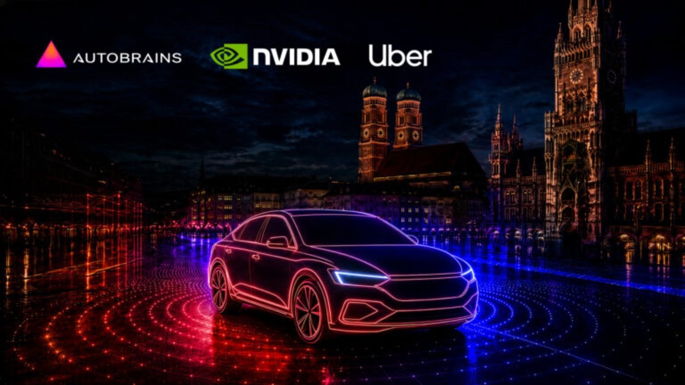 Uber, Autobrains та NVIDIA готують запуск сервісу роботаксі в Мюнхені