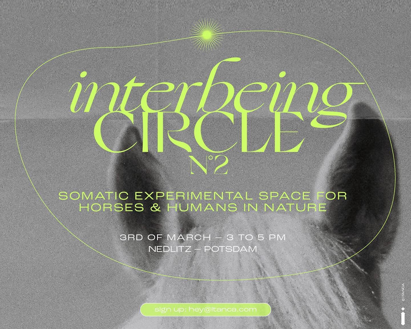 Interbeing Circle N✹2

A somatic conversation with nature

Hey there
In summer I created this workshop container with my dear friend Barbara Collier from Arizona. I&rsquo;m super excited to announce: The next interbeing circle will be happening in ma