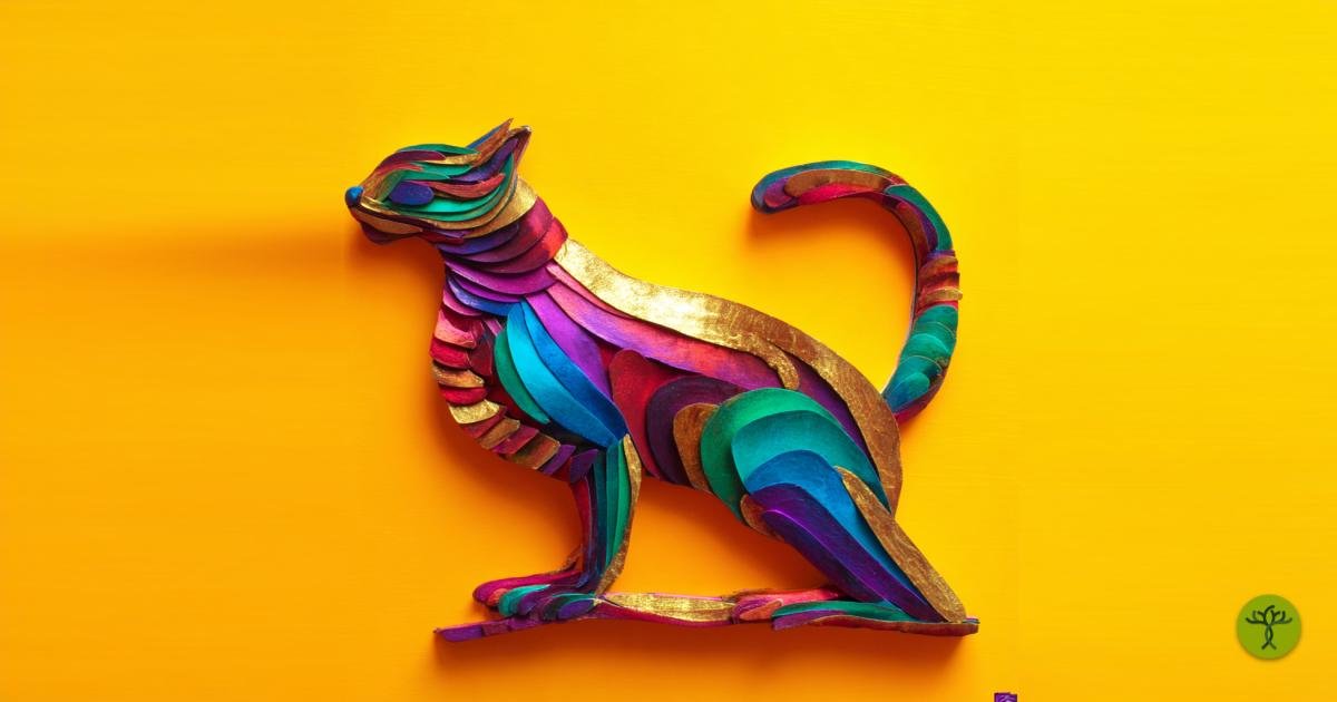 Brightly colored tigrillo thing