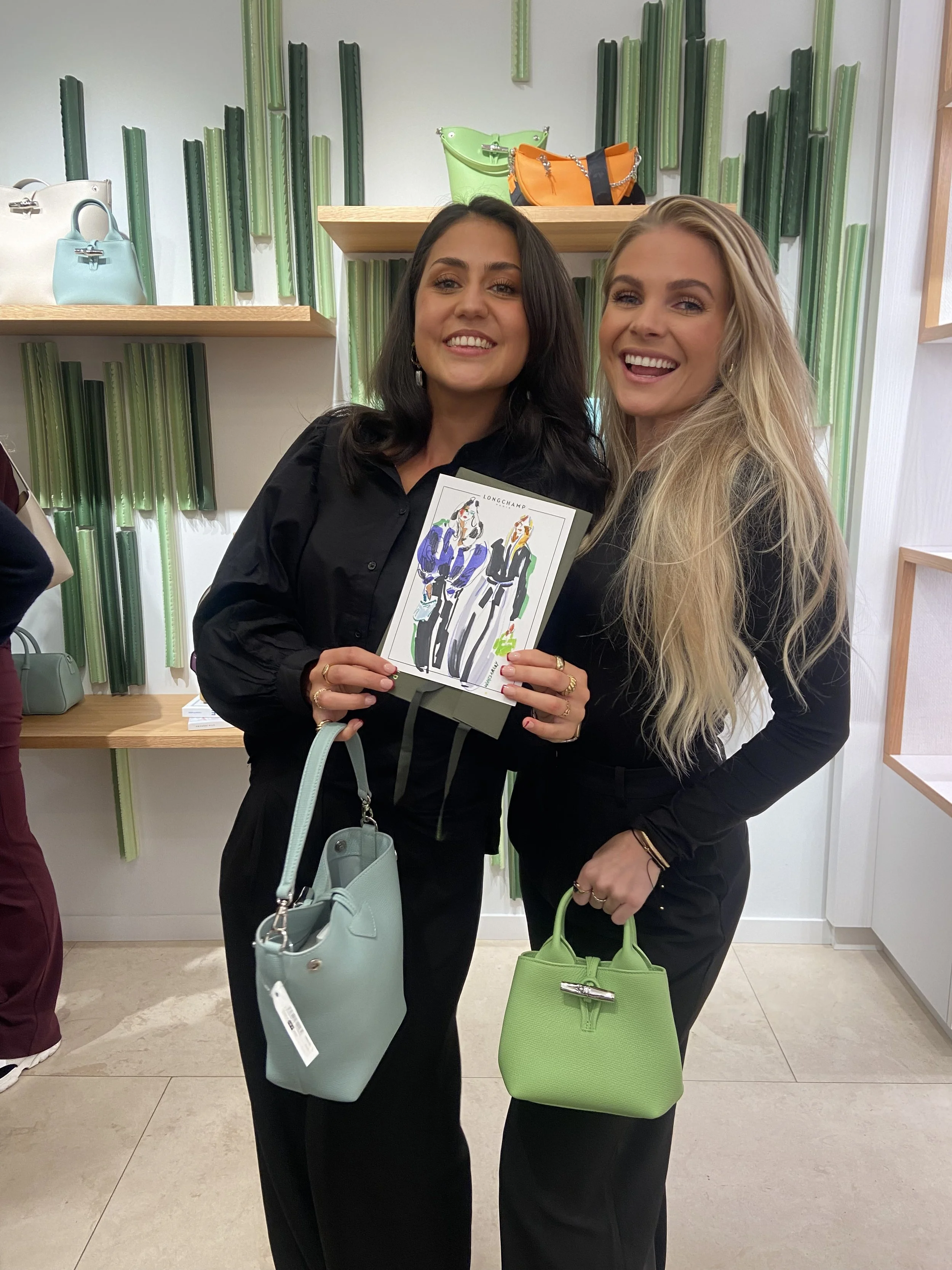 Live fashion illustration at events