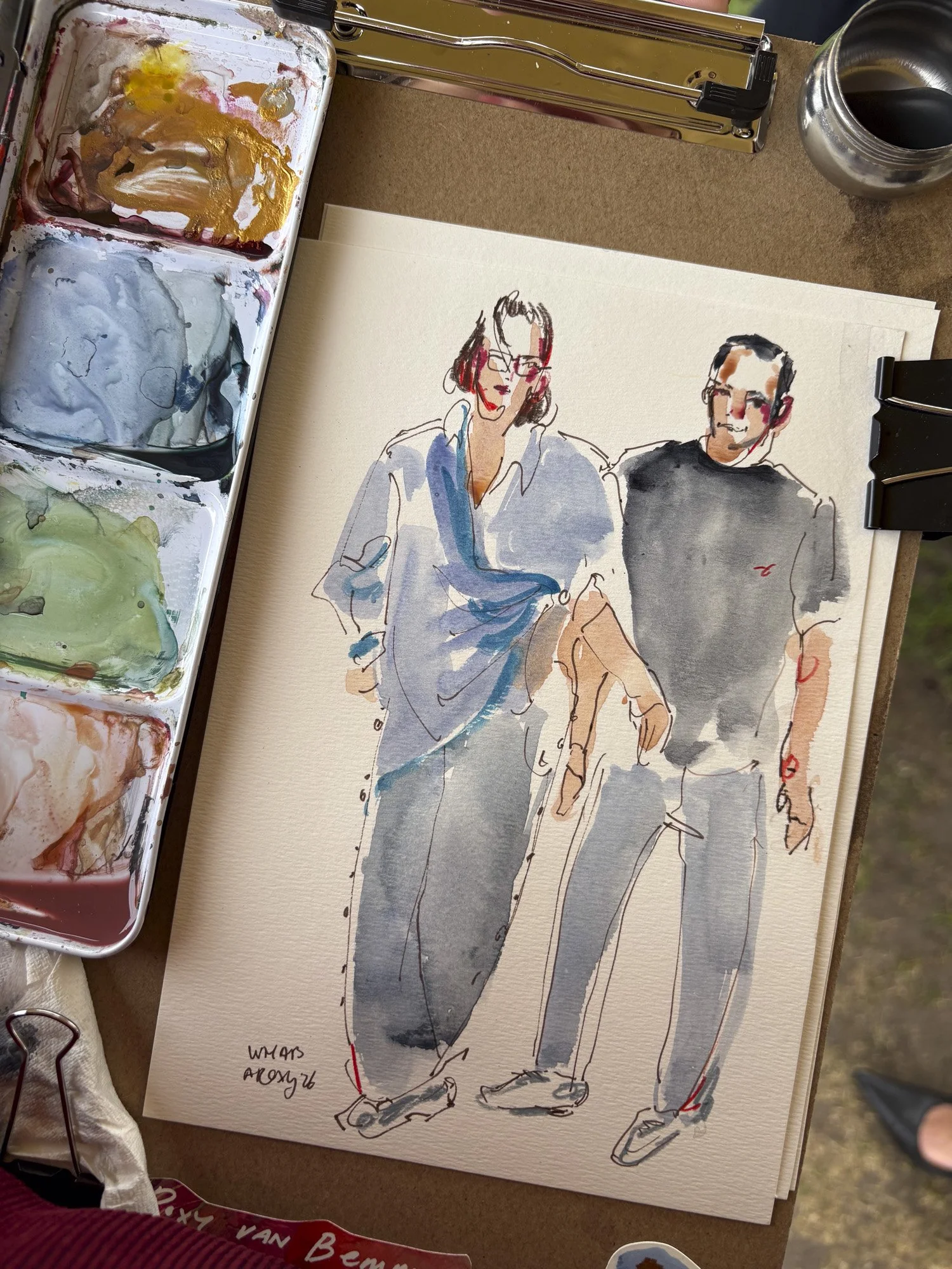 live illustration on events