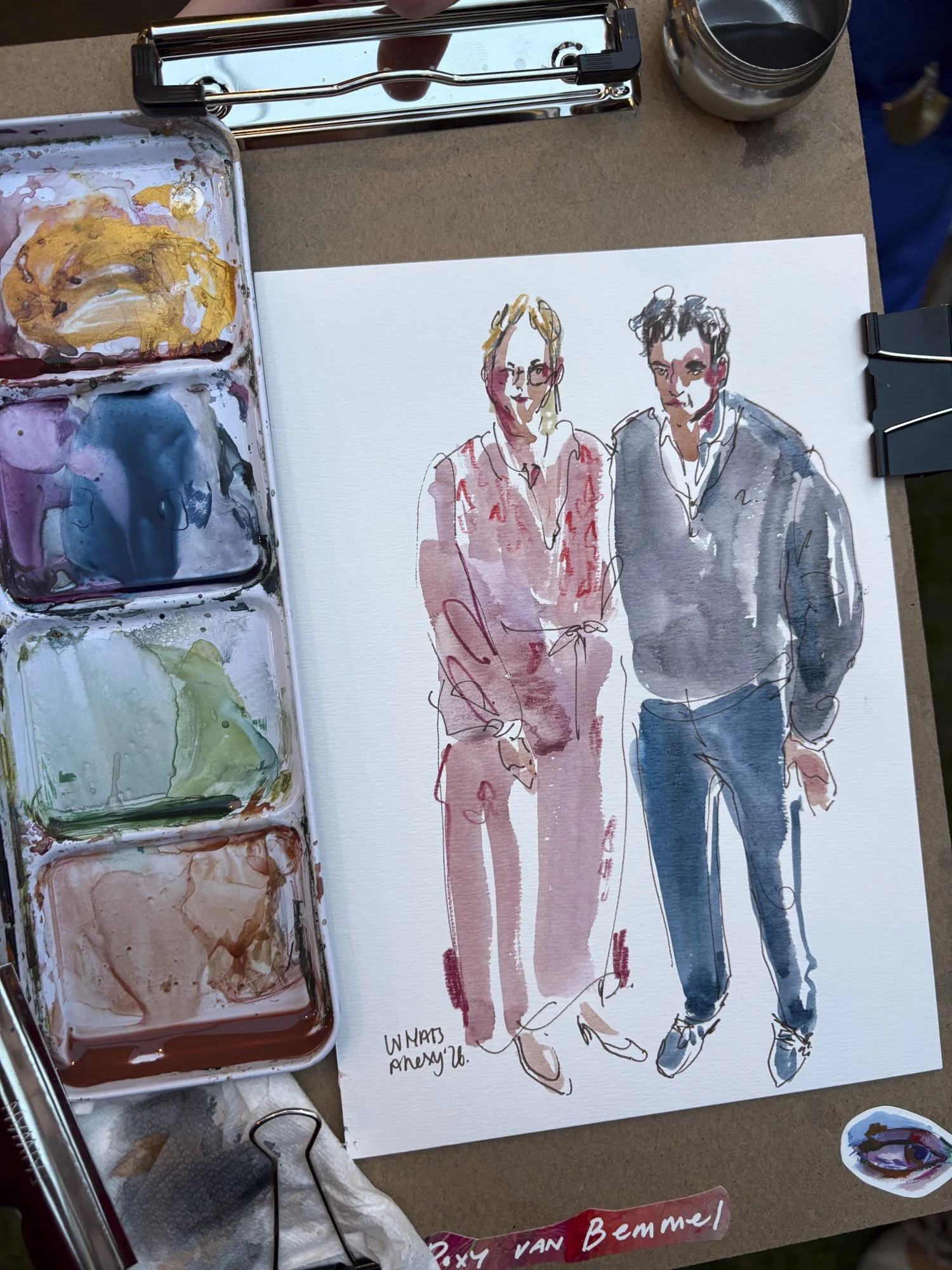 live illustration on events