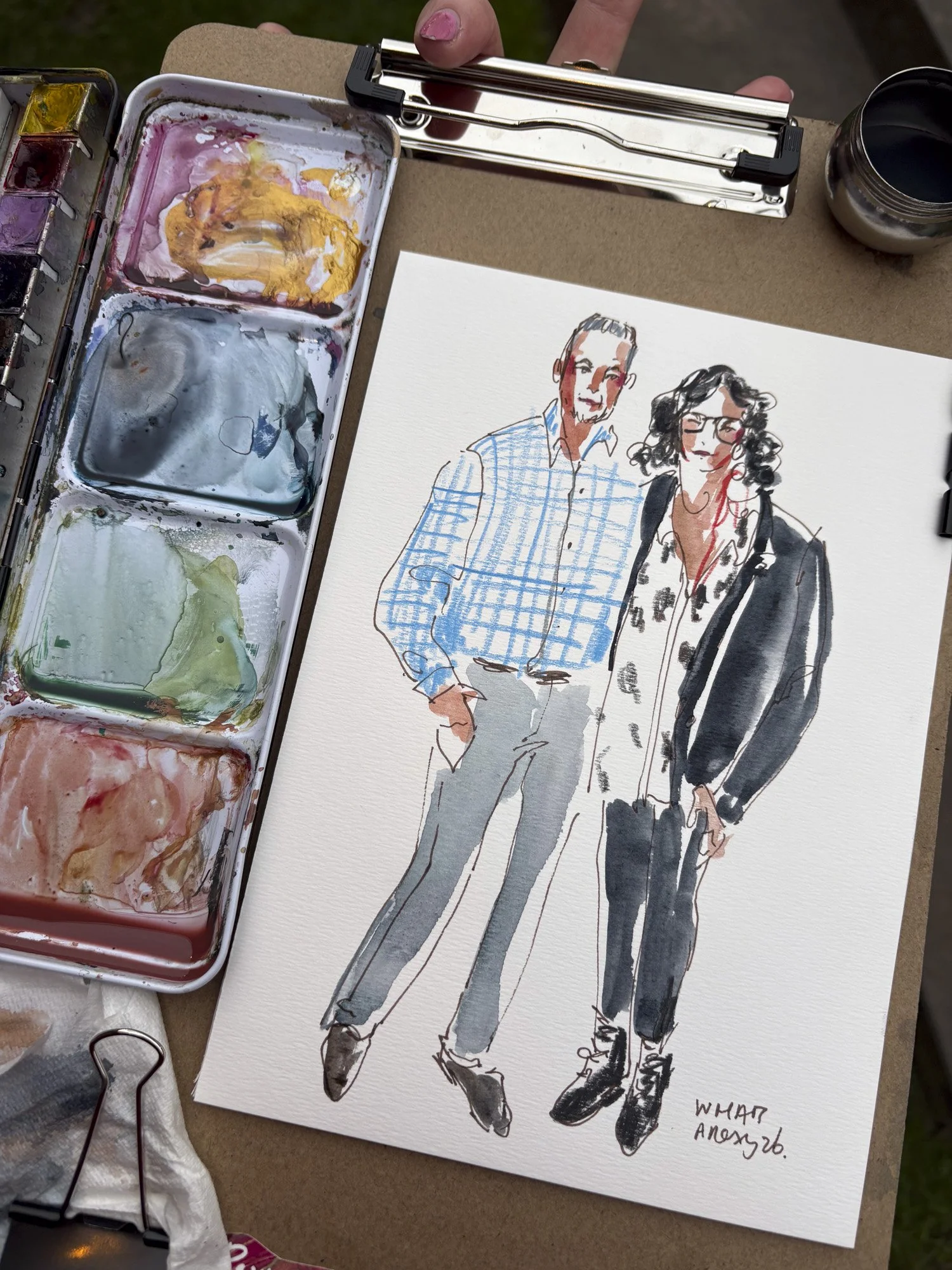 live illustration on events