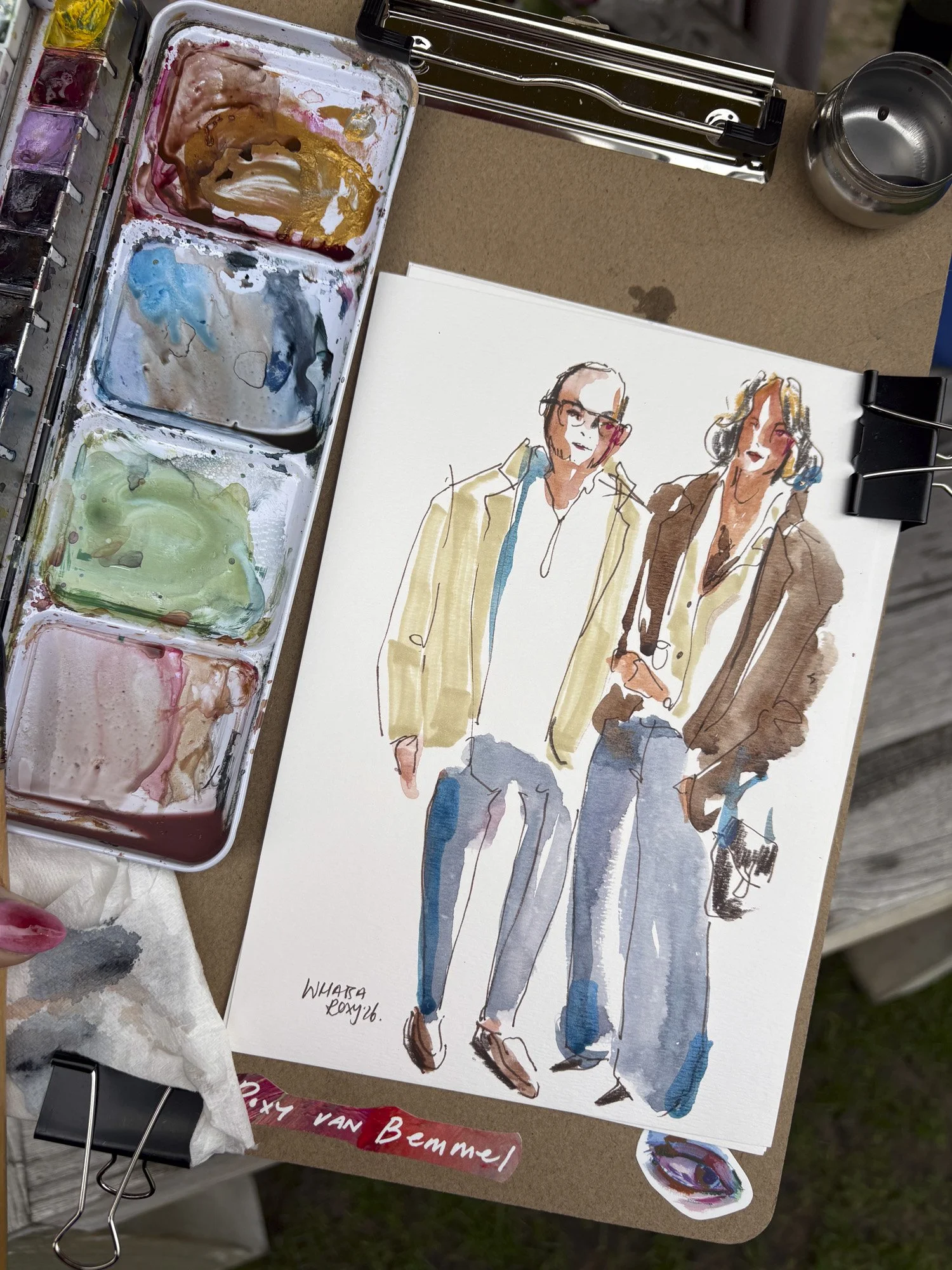 live illustration on events