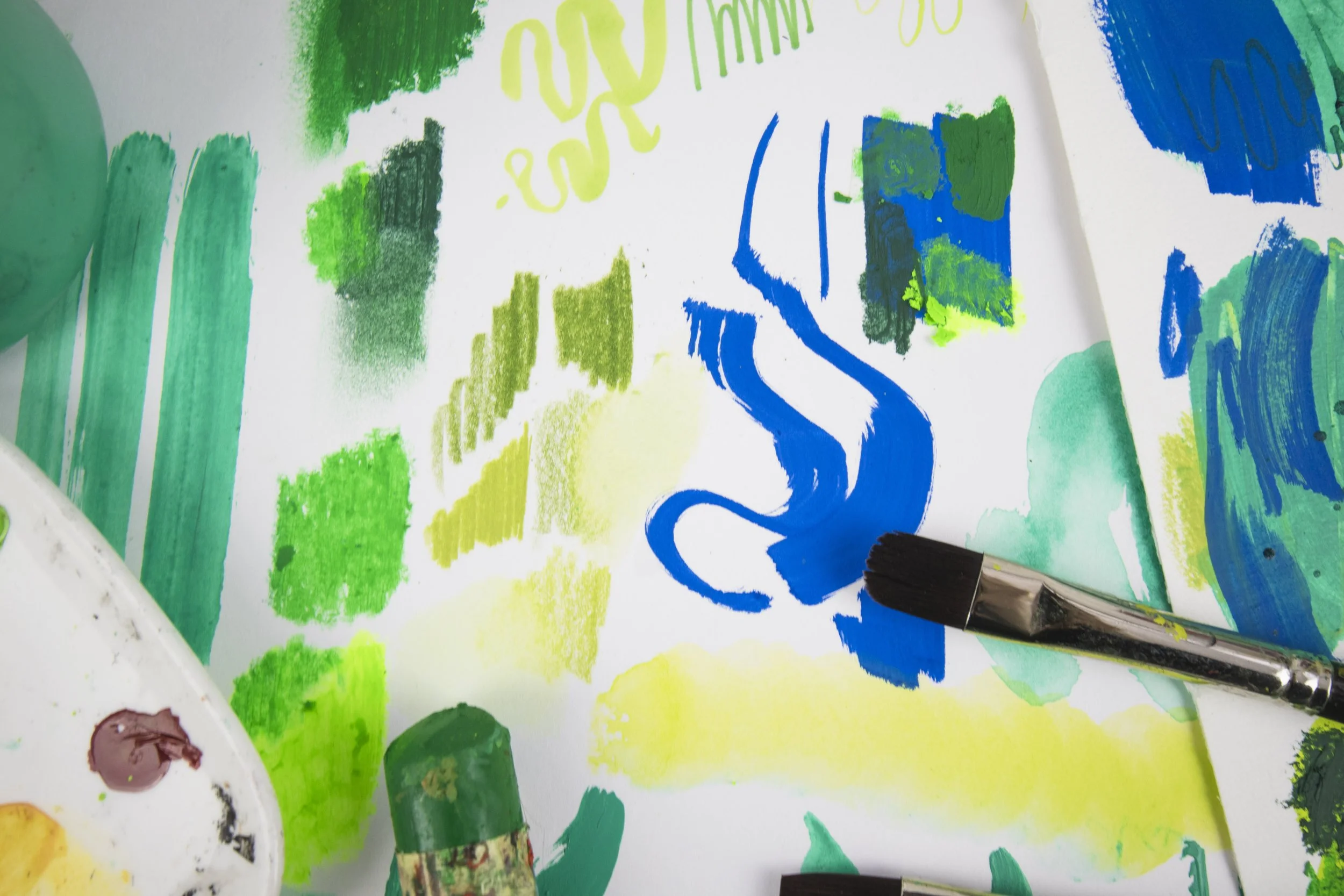 how to start painting with mixed media