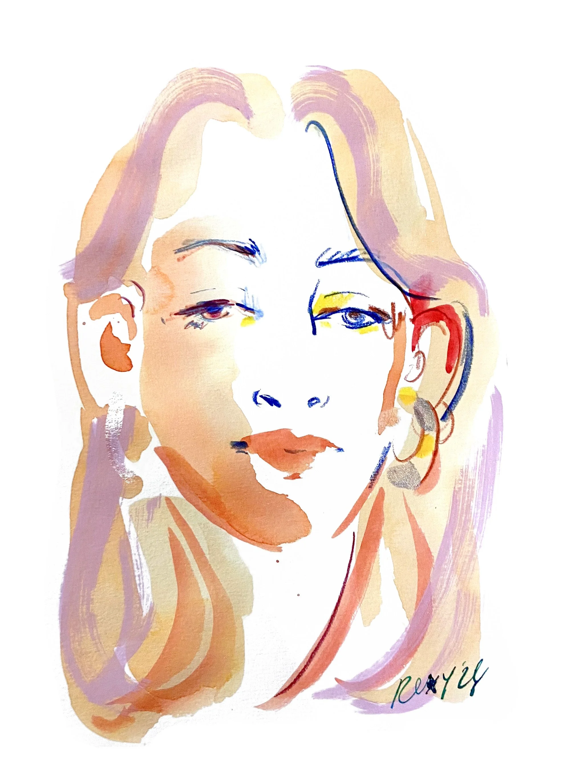 live illustration at events