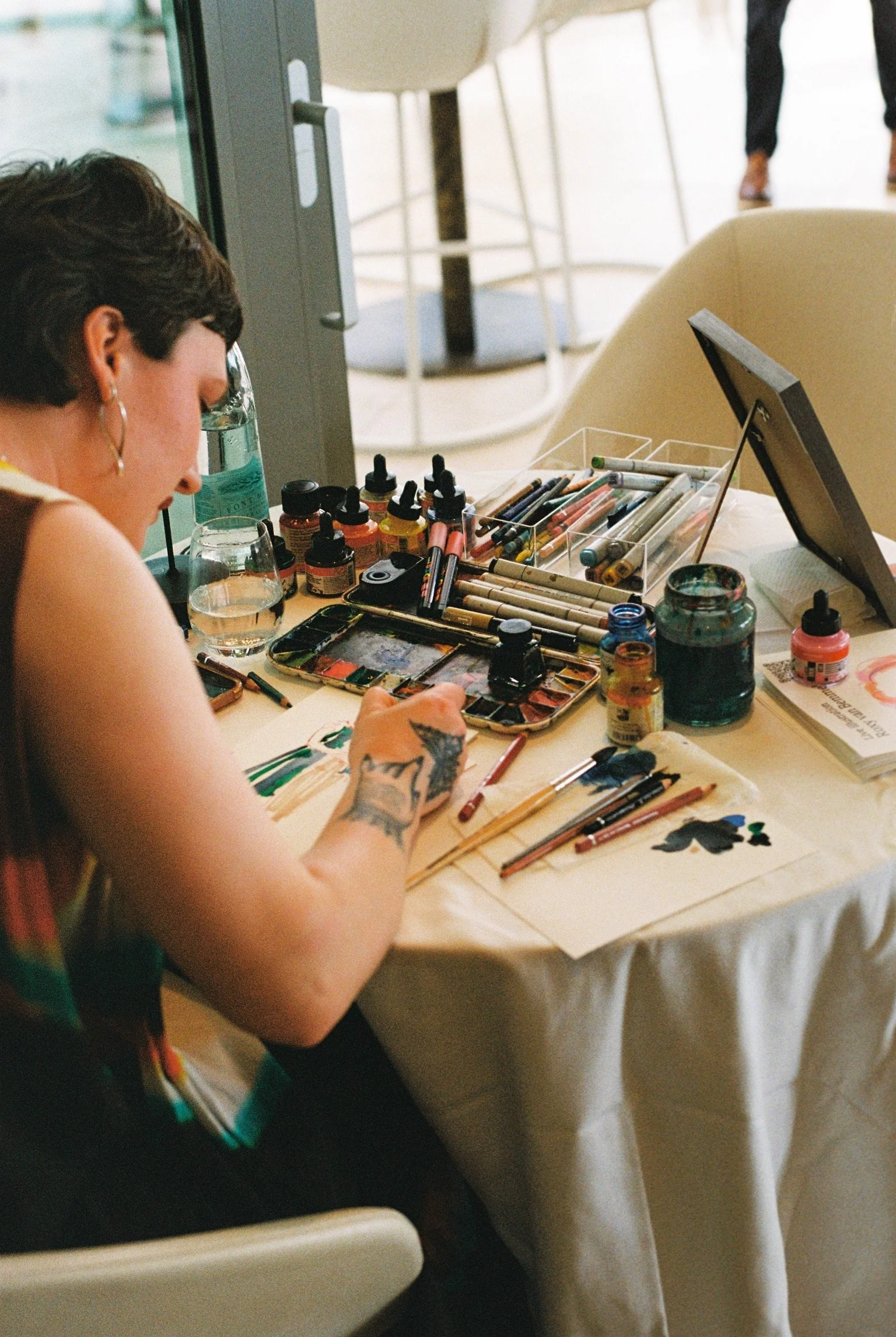 live illustrator weddings